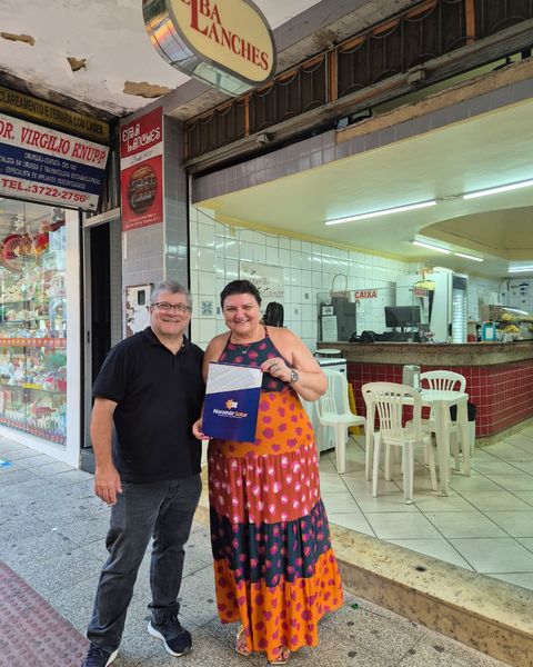 Cliente satisfeito da Noroeste Solar