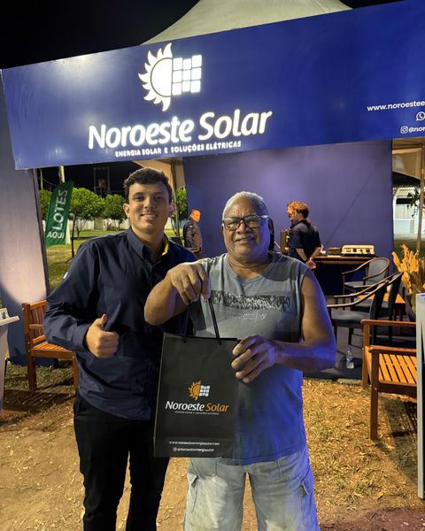 Cliente satisfeito da Noroeste Solar