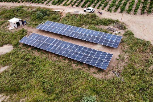 Sistema fotovoltaico de grande porte